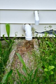Foundation damage on wall