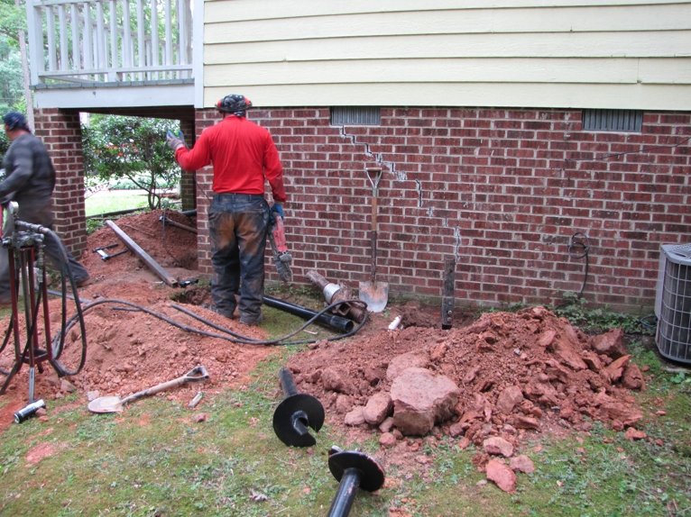 Cracked foundation repair Cracked foundation repair